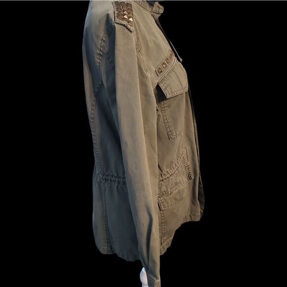 Mudd sz L distressed utility jacket - Picture 4 of 11